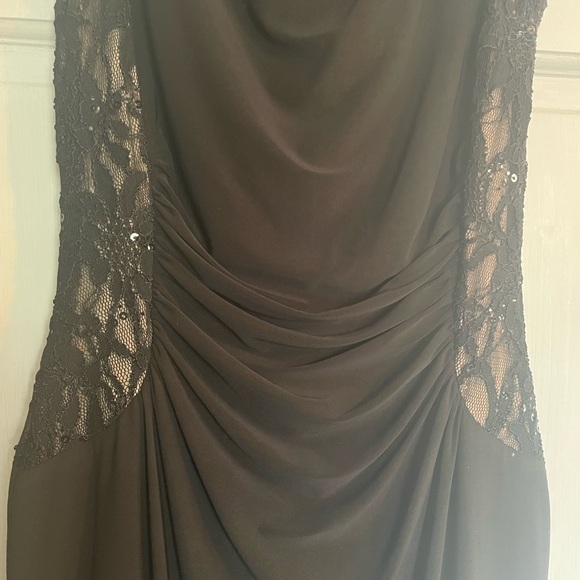 Lauren/ Ralph Lauren black evening dress - Picture 2 of 4